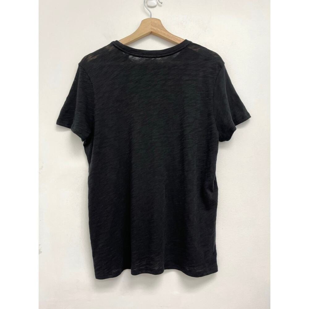 ATM Anthony Thomas Melillo Schoolboy Slub Cotton Crew Neck Short Sleeve Tee Lrge - Picture 2 of 7